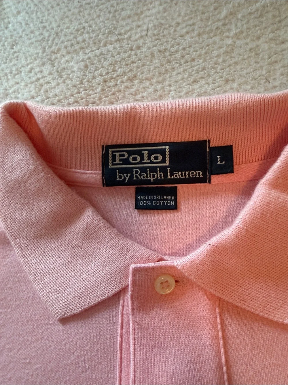 Polo by Ralph Lauren Light Pink Classic Short-Sleeve Polo